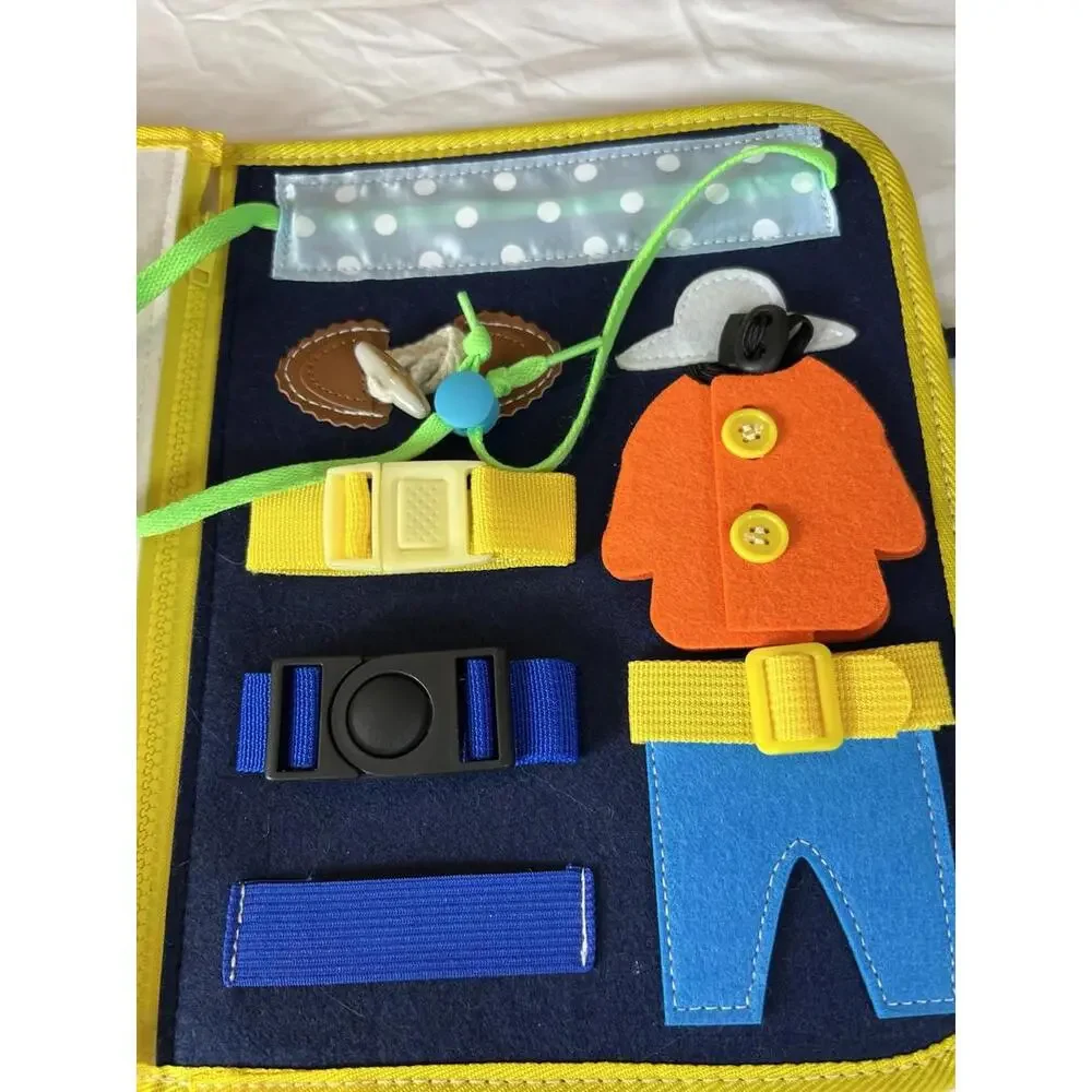 Dino Space Force Busy Book Montessori Learning Toy‎ Toddler Kids Educational